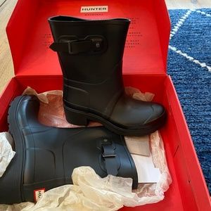 NEW Hunter Women's Original Ankle Boot Size 7